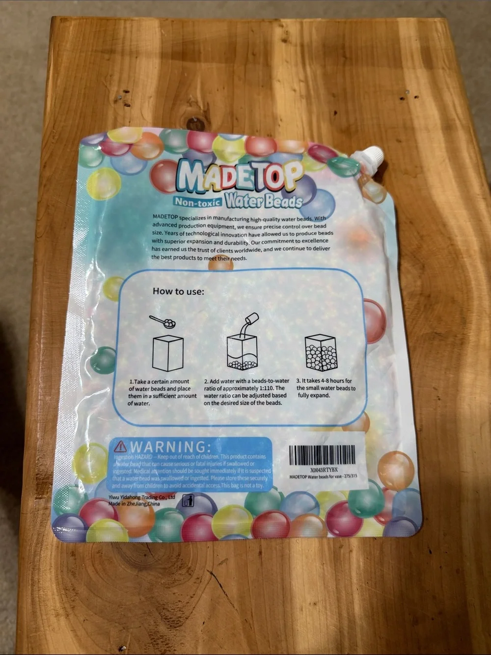 Water Beads for Vase - Mix Color Hydrating Beads